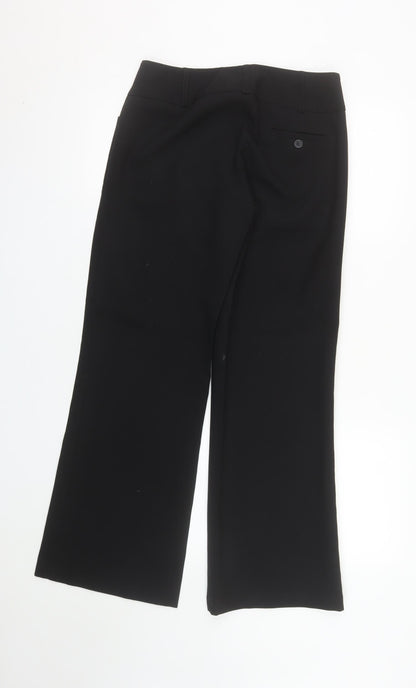 Atmosphere Women's Black Wide-Leg Stretch Dress Trousers Size 8