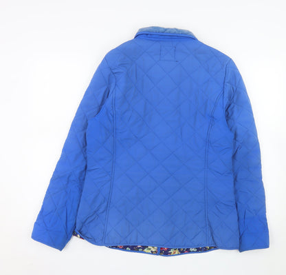 Betty Kay Women’s Blue Quilted Mid-Length Jacket Size 14