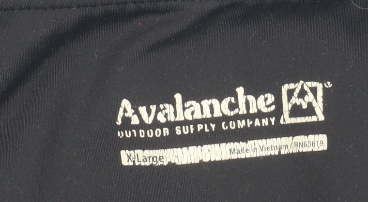 Avalanche Womens Black XL Leggings Stretch Hiking Trousers