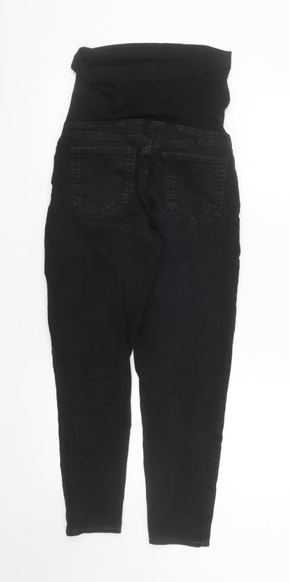 Savida Women’s Black Maternity Jeggings Size 12 Slim Fit Denim Jeans