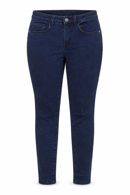 Dunnes Women's Blue Mid Rise Skinny Jeans Size 10