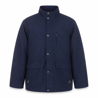 Farah Weekend Men's Navy Blue L Casual Jacket Waterproof Lined