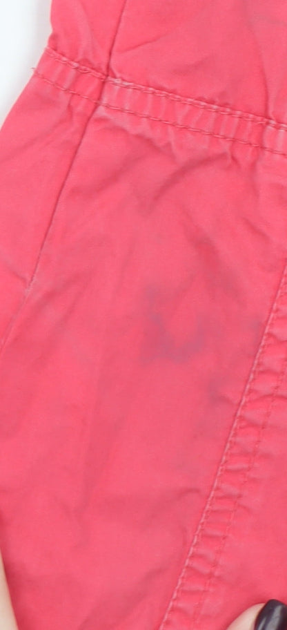 Bench Women’s Pink XS Hooded Windbreaker Jacket