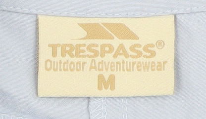 Trespass Mens Blue Cargo Shorts M Outdoor Lightweight Cotton
