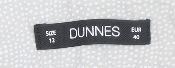 Dunnes Women Beige Chino Shorts Size 12 Cotton Blend