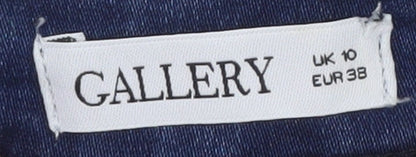 Gallery Women’s Blue Skinny Jeans UK 10 Slim Fit Denim