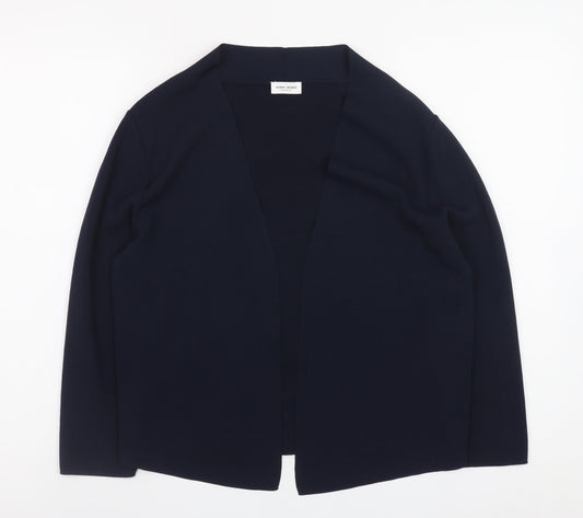 Gerry Weber Women's Blue Viscose Blend Open Cardigan Size 12