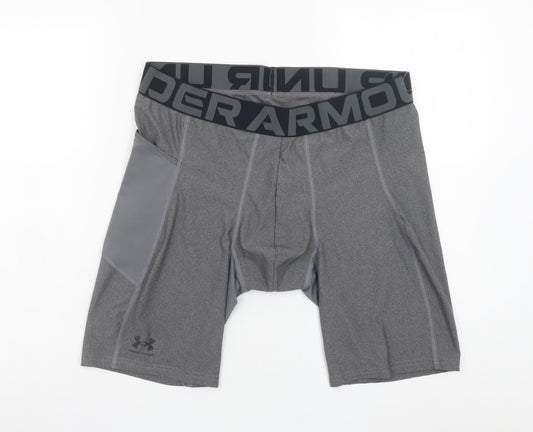 Under Armour Men's Grey 2XL Compression HeatGear Active Shorts