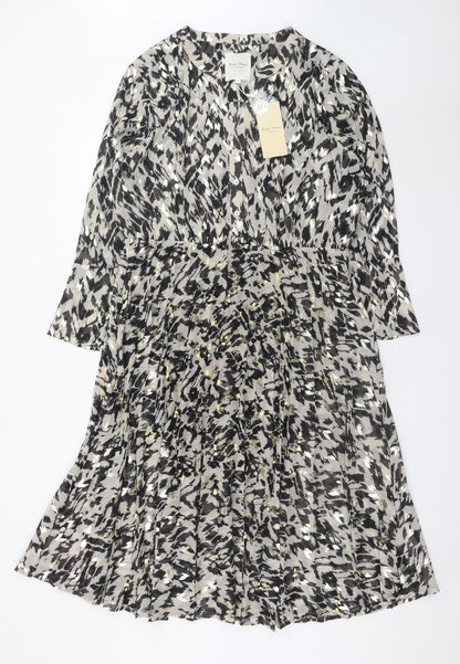 Part Two Womens Multicoloured A-Line Dress Size 14