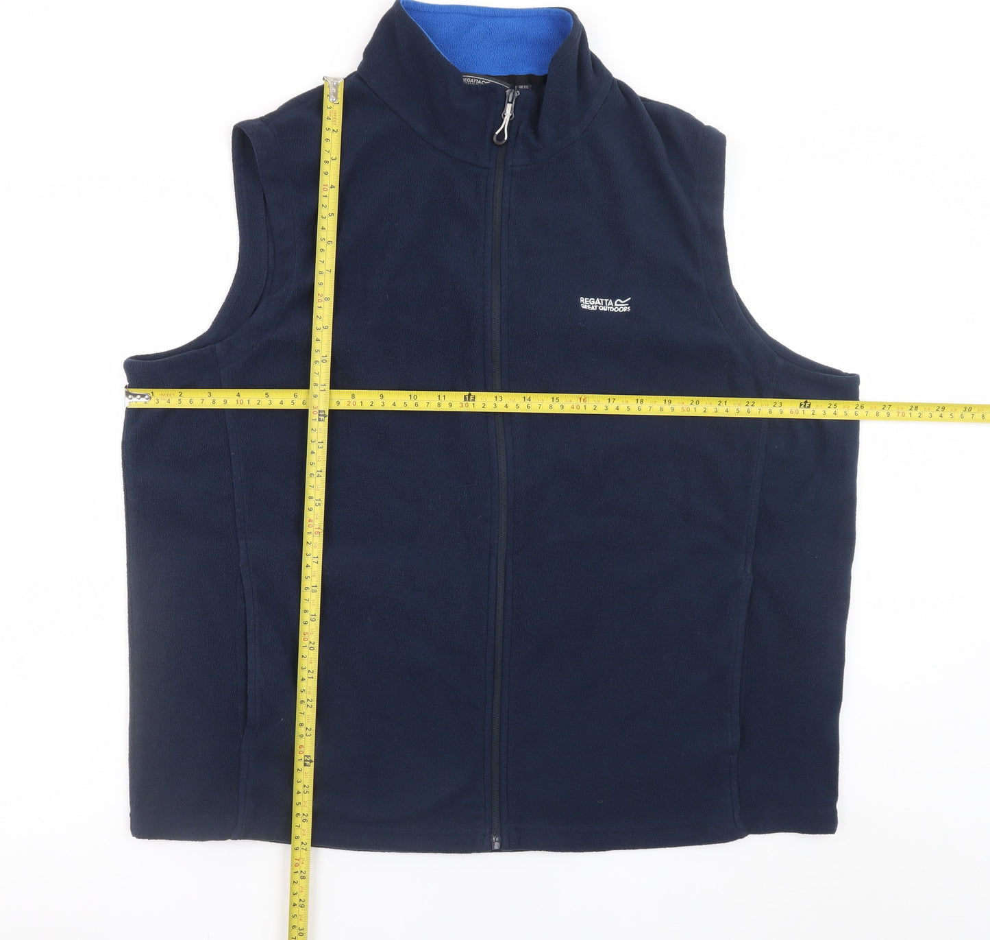 Regatta Men’s Blue 2XL Fleece Bodywarmer Waistcoat Outdoor Zip Up