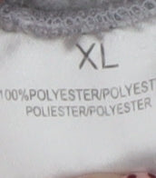 Lonsdale Men’s Grey Fleece 1/4 Zip Sweatshirt XL Regular Fit