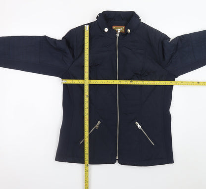 Marks and Spencer Women's Navy Quilted Jacket Size 14