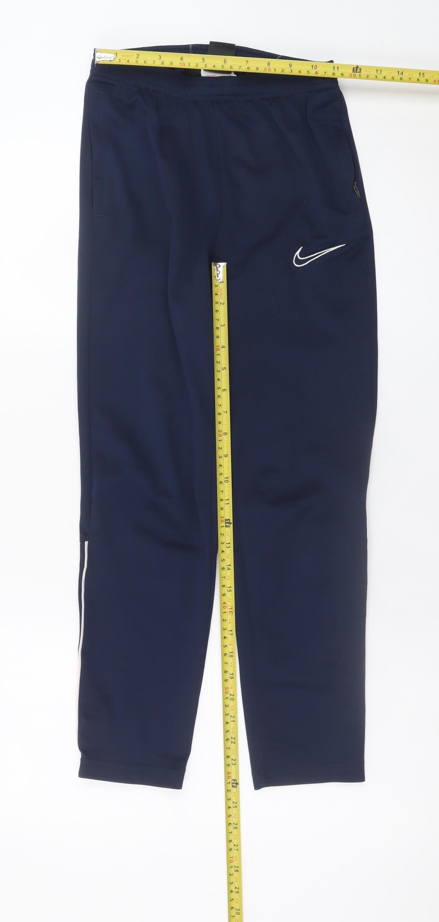 Nike Boys Blue Dri-FIT Jogger Trousers L 147-158cm Sportswear