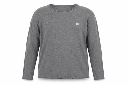 883 Police Men's Grey 2XL Crew Neck Cotton Pullover Jumper