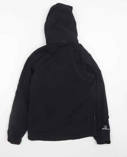 Karrimor Women's Black Waterproof Hooded Rain Jacket Size 6
