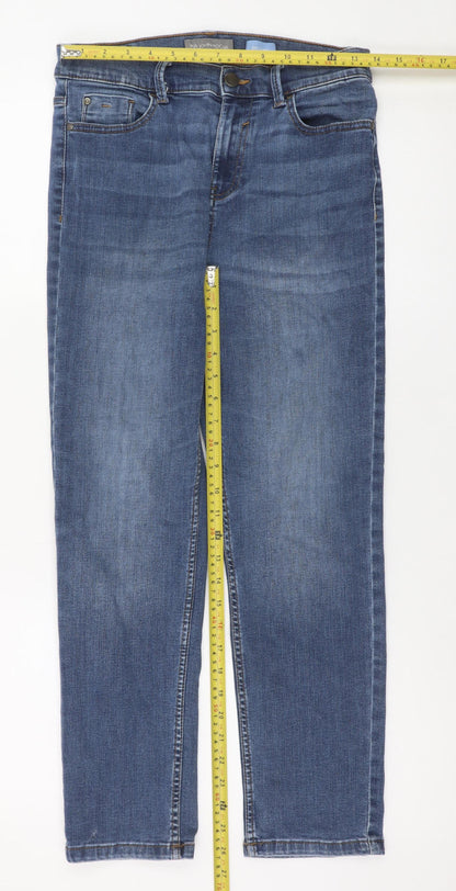 RJR John Rocha Women's Blue Straight Leg Jeans Size 12 Regular