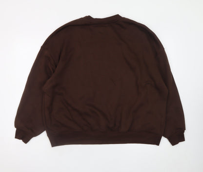 Dunnes Stores Women’s Brown Pullover Sweatshirt XL Relaxed Fit Copenhagen 1994