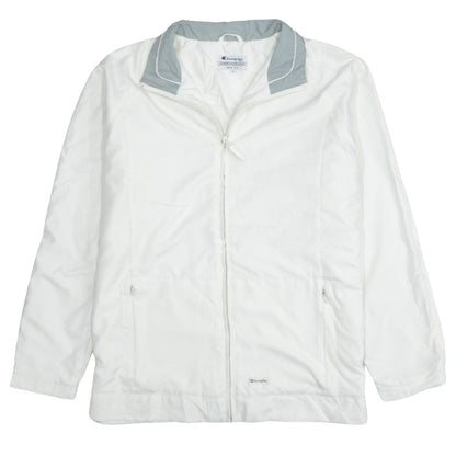 Champion Men's White Lightweight Windbreaker Jacket L