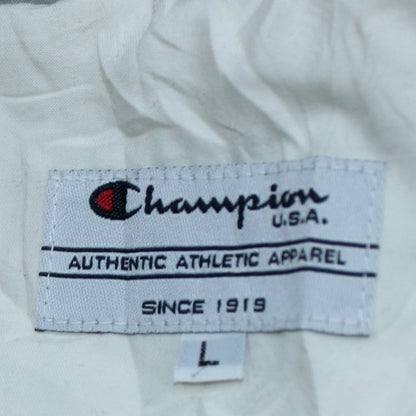 Champion Men's White Lightweight Windbreaker Jacket L