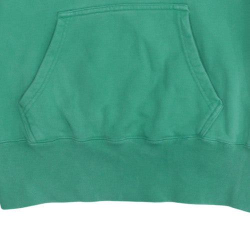 Nike Womens Green Pullover Hoodie UK 12/14 Sportswear Logo Sweatshirt