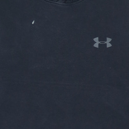 Under Armour Men's Black Pullover Hoodie Size L Fleece Sportswear