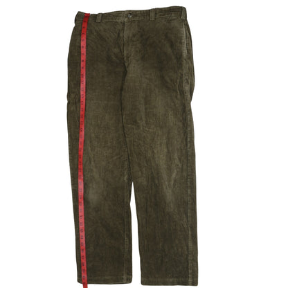 Timberland Men's Brown Corduroy Chino Trousers Size 35