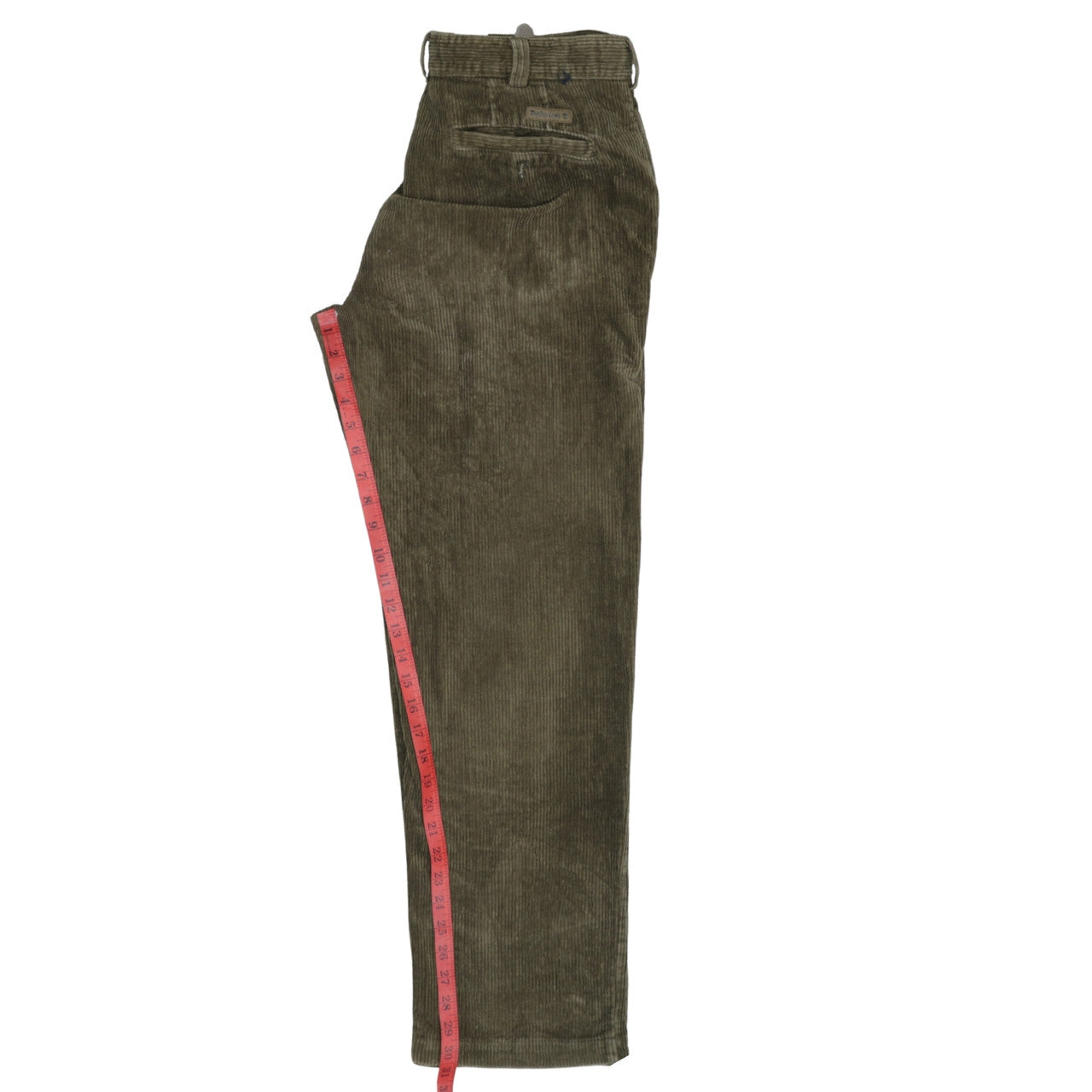 Timberland Men's Brown Corduroy Chino Trousers Size 35