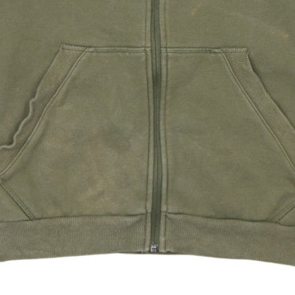 Puma Men's Green XS Full Zip Sweatshirt with Logo