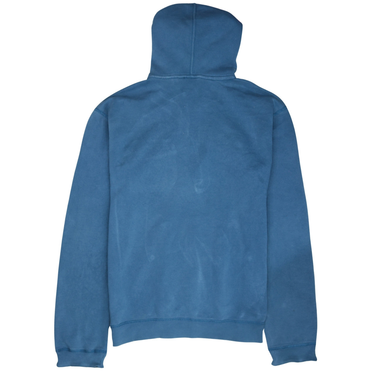 Adidas Men's Blue 1/2 Zip Hoodie Size L Logo Sportswear