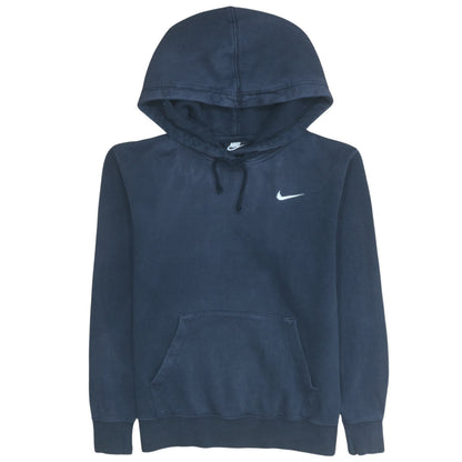 Nike Men's Blue Small Pullover Fleece Hoodie Sweatshirt