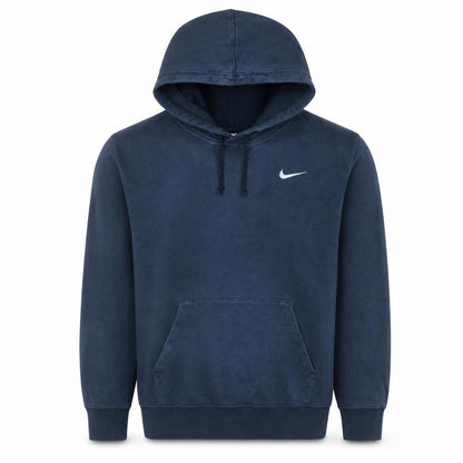 Nike Men's Blue Small Pullover Fleece Hoodie Sweatshirt