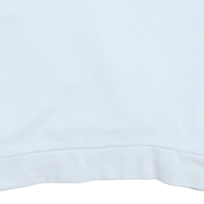 Adidas Men's White Crew Neck Pullover Sweatshirt Size M