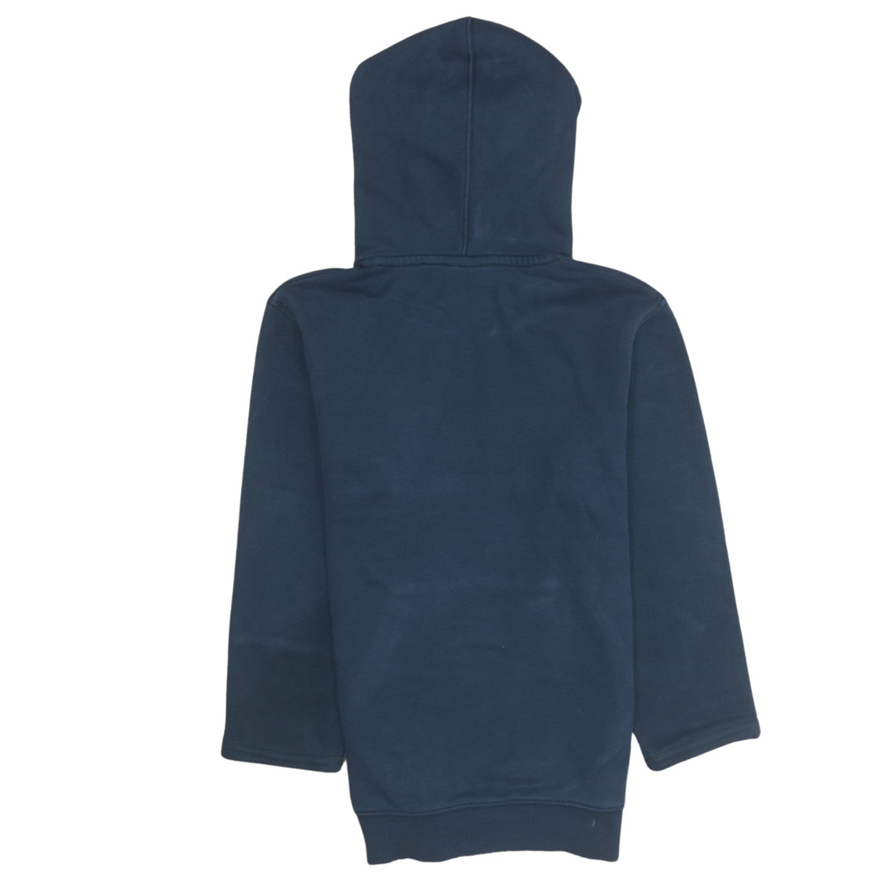 Napapijri Blue Logo Pullover Hoodie Teens S Fleece Cotton