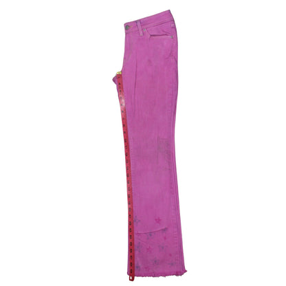 Levi's Women's Pink Bootcut 715 Jeans Size 8 Regular Fit Denim