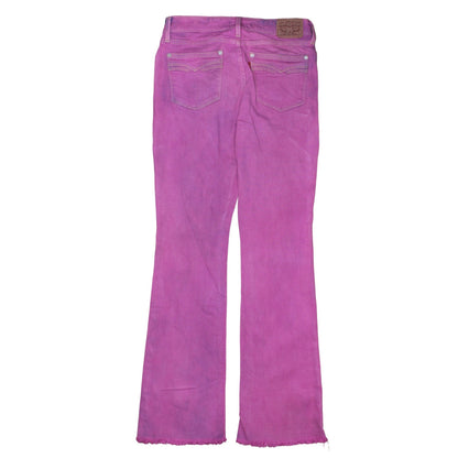 Levi's Women's Pink Bootcut 715 Jeans Size 8 Regular Fit Denim
