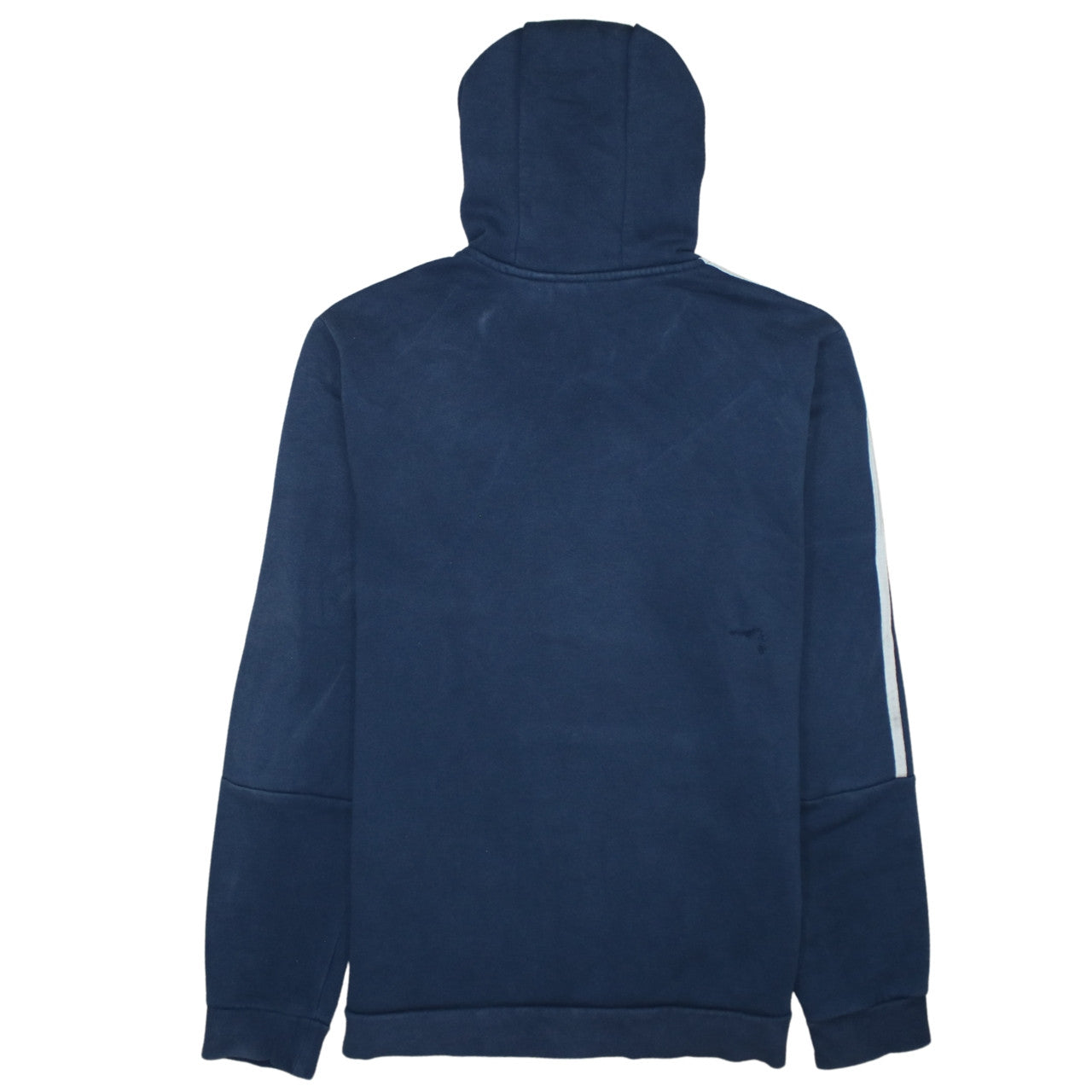 Adidas Men's Blue Pullover Hoodie Size L Fleece Sportswear