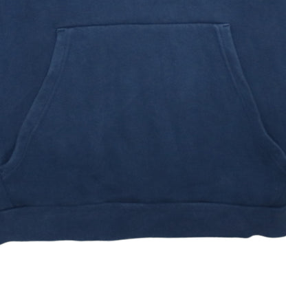 Adidas Men's Blue Pullover Hoodie Size L Fleece Sportswear