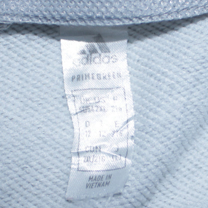 Adidas Mens Grey Full Zip Sweatshirt Size L Sports Style