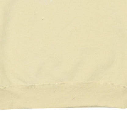 Champion Men's Beige Small Crew Neck Pullover Sweatshirt