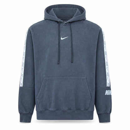 Nike Men's Blue Pullover Hoodie L Standard Fit Fleece Sportswear