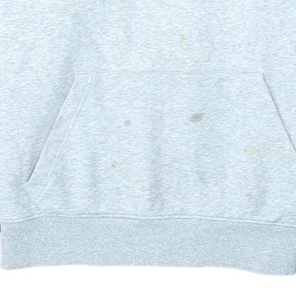 New Balance Mens Grey Pullover Hoodie M Graphic Athletic Style
