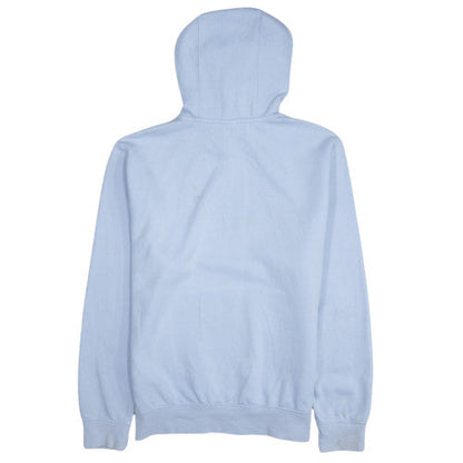 Nike Mens Blue Pullover Hoodie Small Classic Logo Fleece