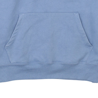 Champion Men's Blue Pullover Hoodie M Fleece Logo Sportswear