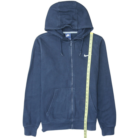 Nike Men's Blue Full Zip Hoodie Size M Sports Fleece