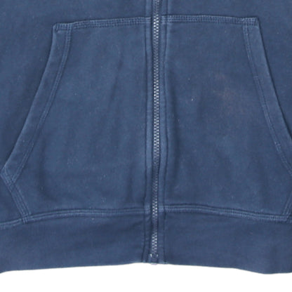 Nike Men's Blue Full Zip Hoodie Size M Sports Fleece