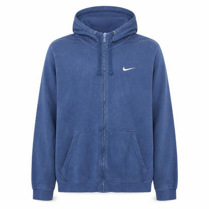 Nike Men's Blue XL Full Zip Hoodie Fleece Sportswear