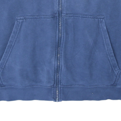 Nike Men's Blue XL Full Zip Hoodie Fleece Sportswear