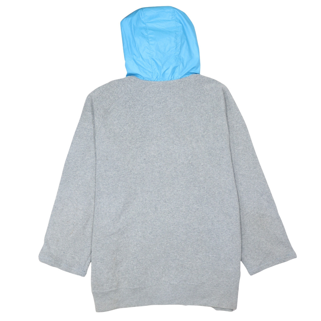 Nike Men's Grey Full Zip Hoodie 2XL Lightweight Sportswear