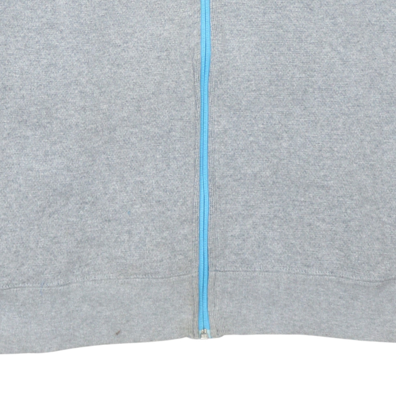 Nike Men's Grey Full Zip Hoodie 2XL Lightweight Sportswear