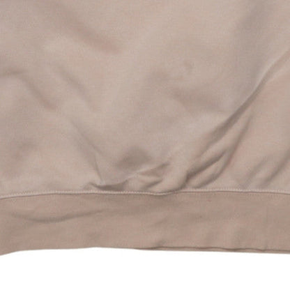 Nike Women Beige Small Pullover Crew Neck Sweatshirt